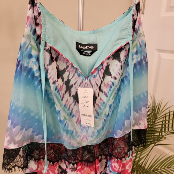 Women’s Bebe Dress Limited Edition Spring - Picture 4 of 5